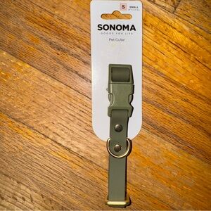 Sonoma Odor Resistant Water 💦 Resistant Dog 🐕 🐶 collar sz small NWT